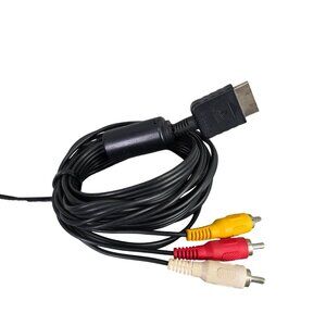 Sony PlayStation PS1 PS2 OEM Genuine RCA AV Audio Video Cable